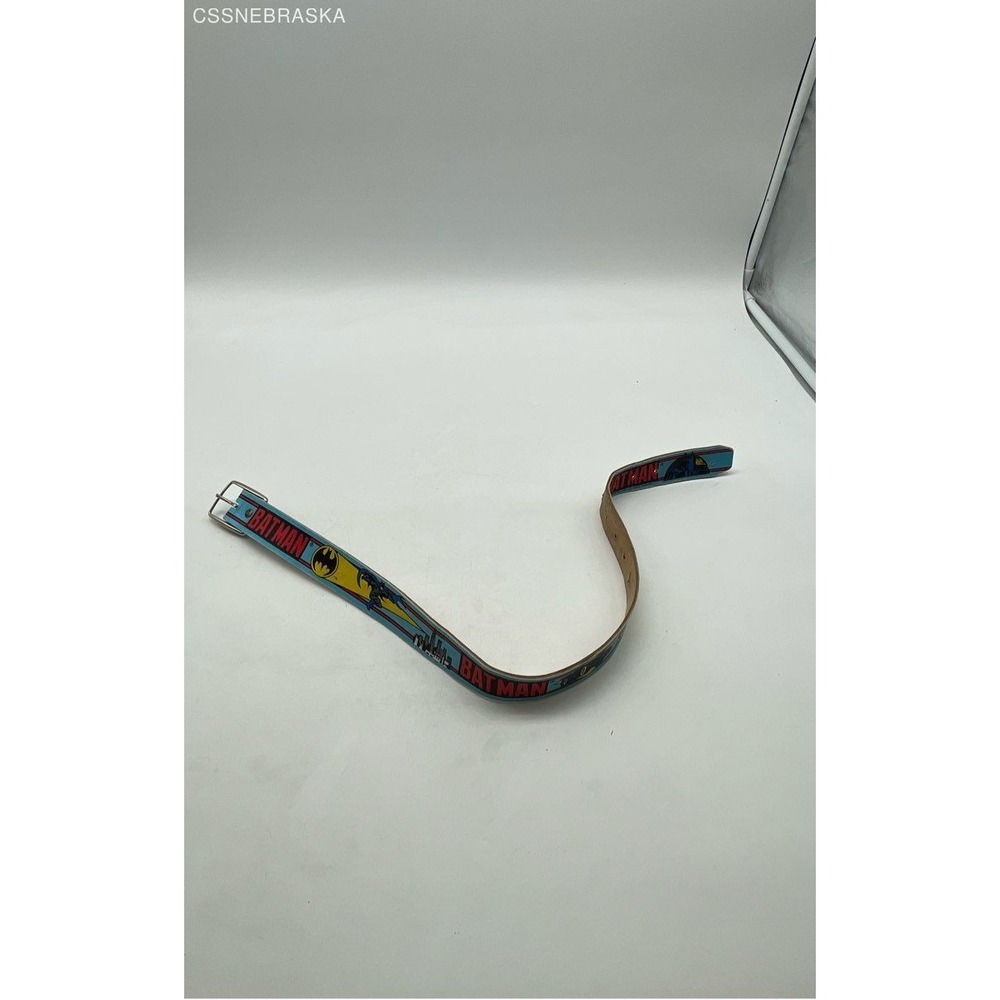 LEE Batman Child's Belt 20-22‎ Bonded Leather 1991